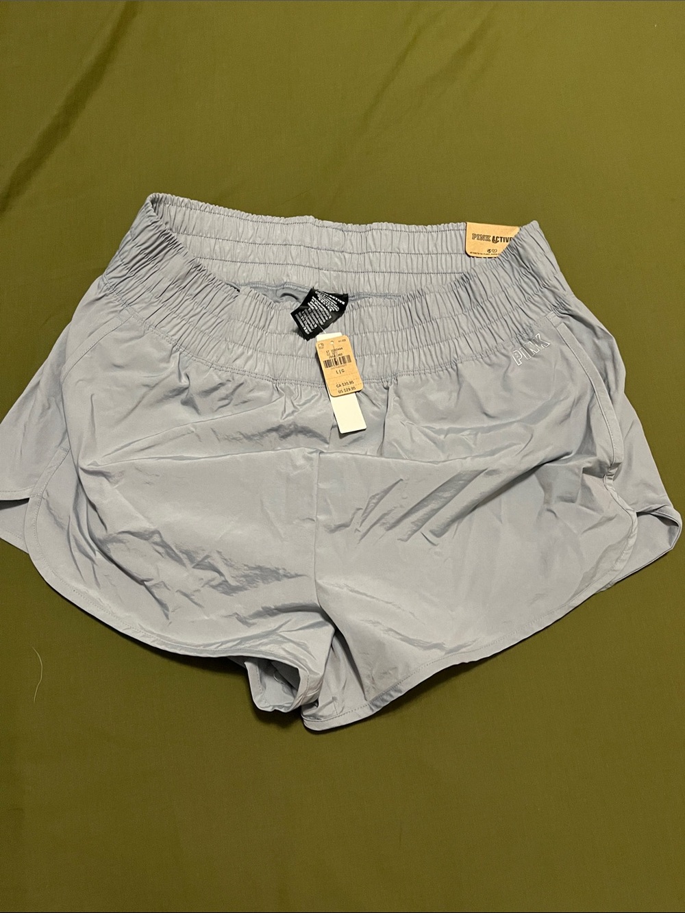 PINK Victoria's Secret Light Gray Women's Athletic Shorts